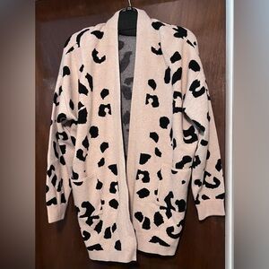 Super soft leopard cardigan